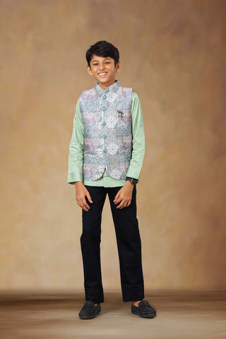 BOYS COAT DIGITAL PRINT Image 3