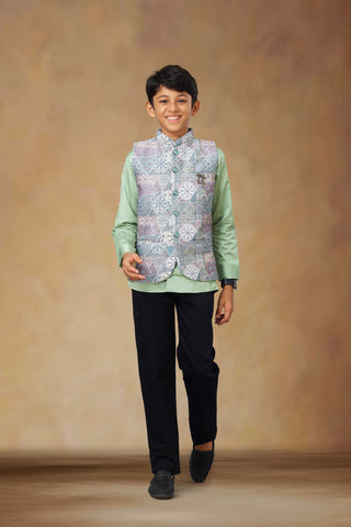 BOYS COAT DIGITAL PRINT Image 4