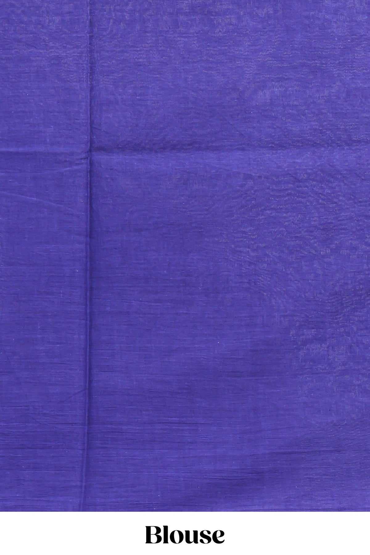 Violet plain mul mul cotton saree with self border and matching blouse