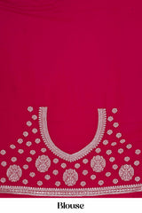 60 Gram Gold Zari Embroidery Piping Border With Swarovski Stone Saree
