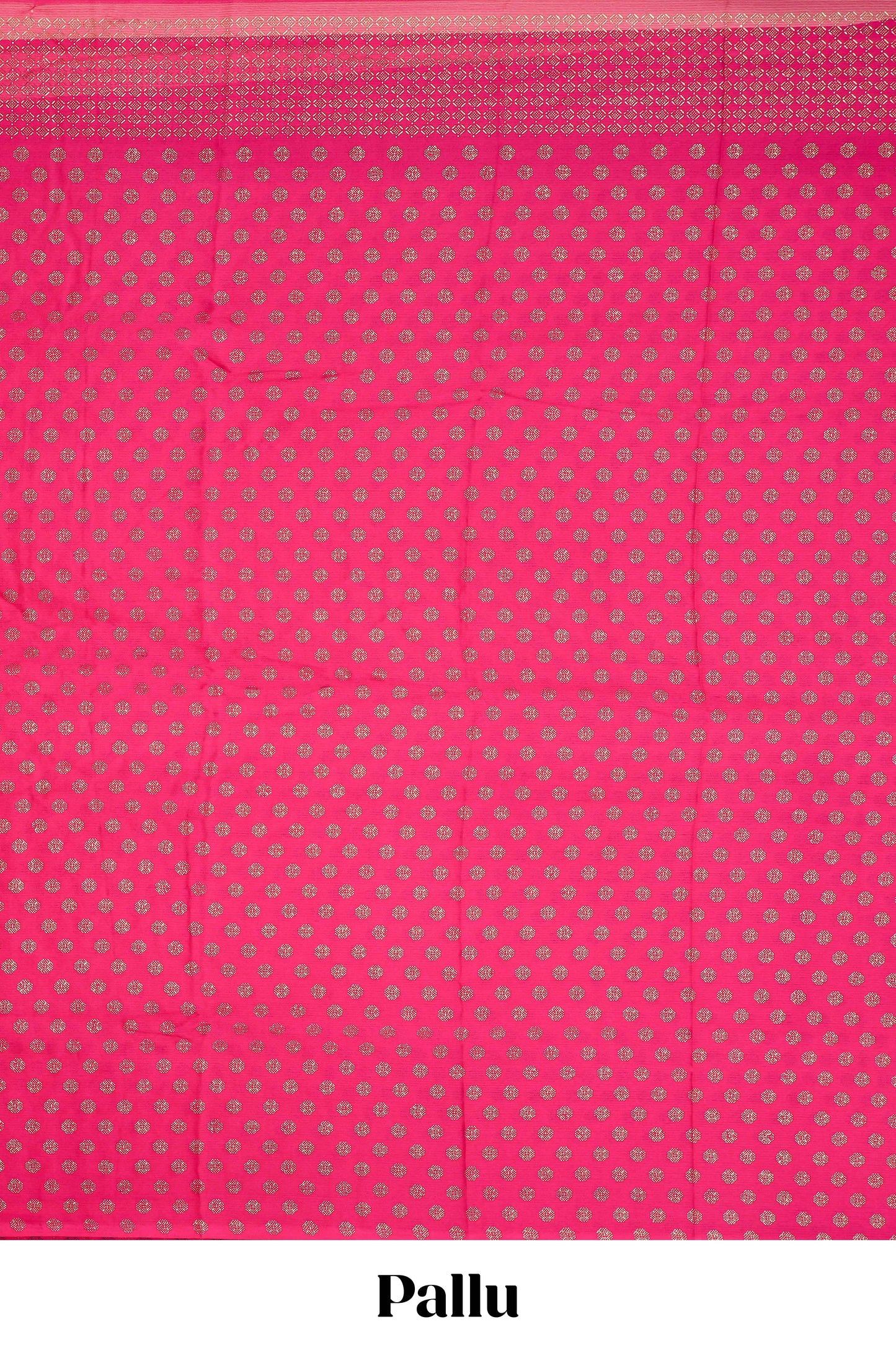 Red Moss Chiffon Saree All Over Foil Printed Along With Floral Design Blouse