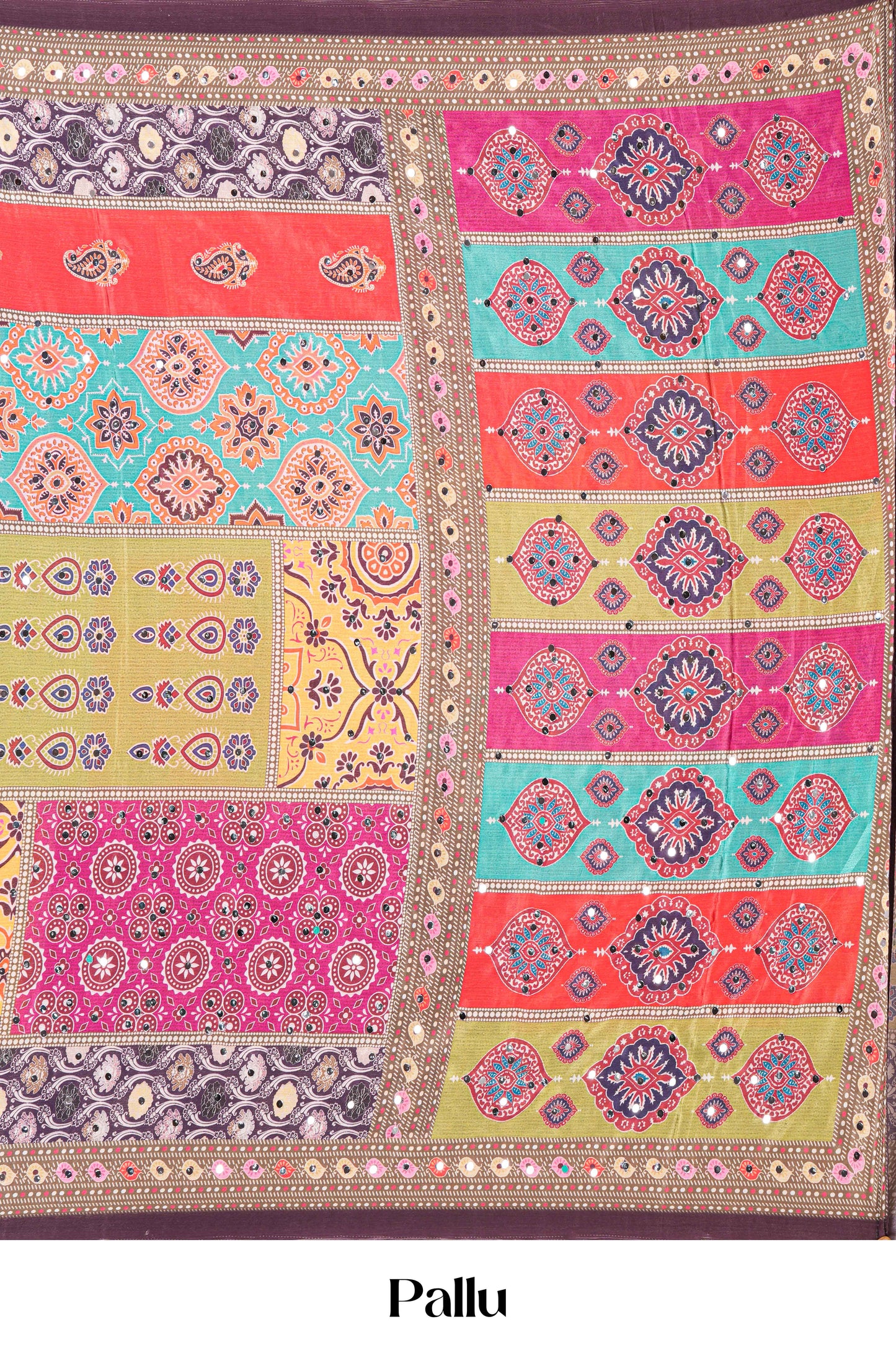 Rajasthani Mirror Work Sarees