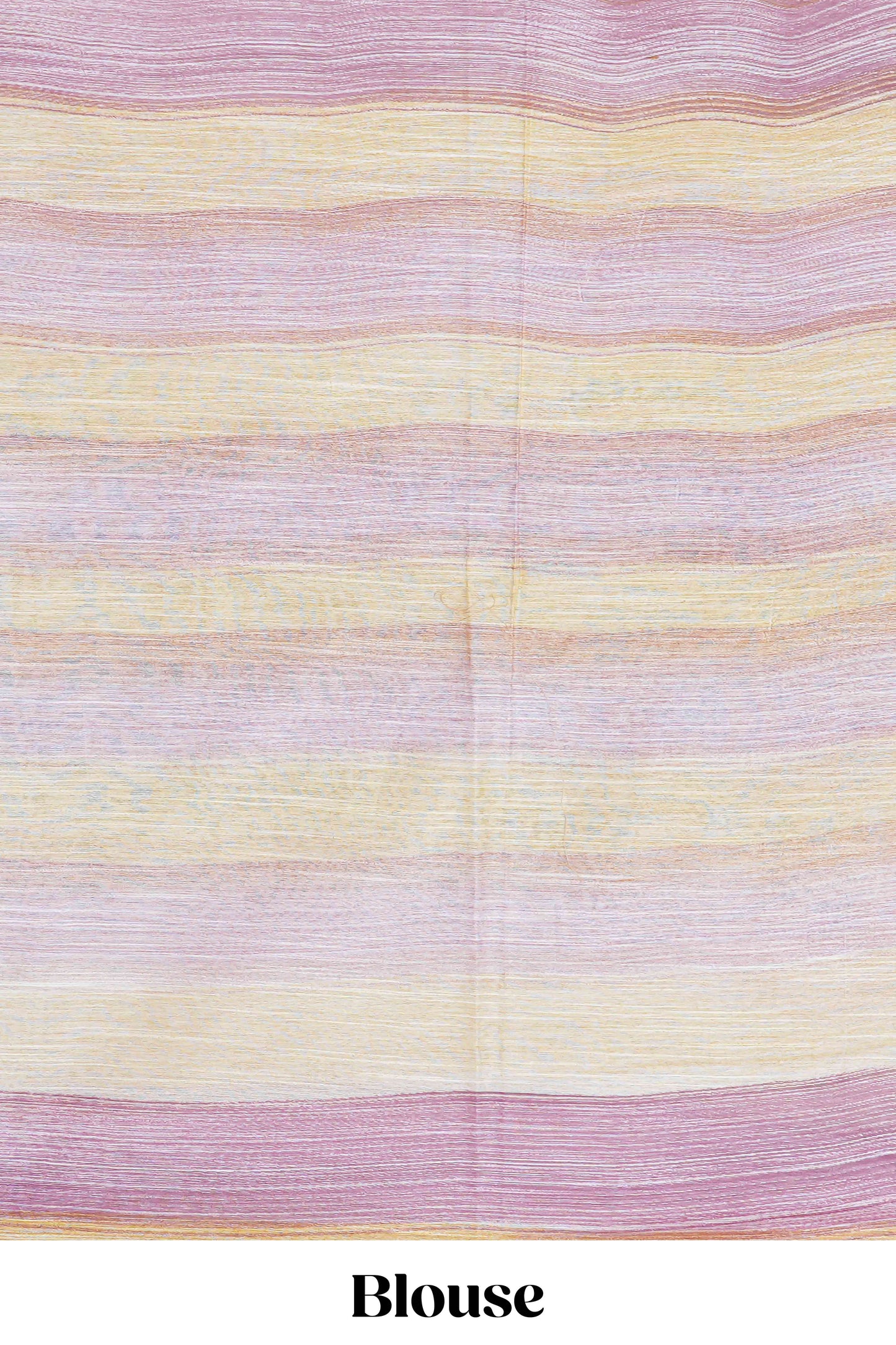 Art Tussar Multi Print With Chikenkaari Work Border Less With Tassels