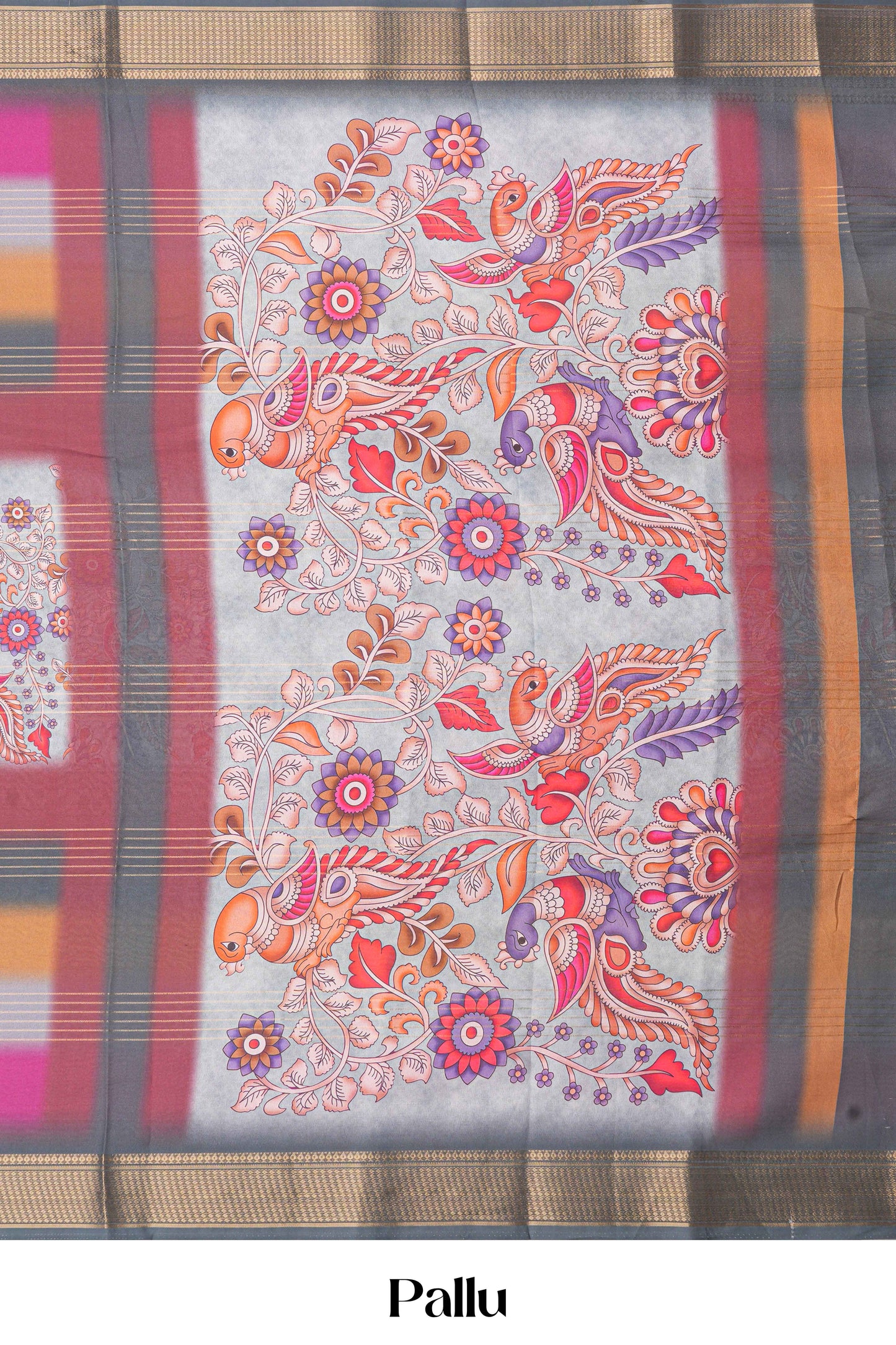 Moss Chiffon Sarees