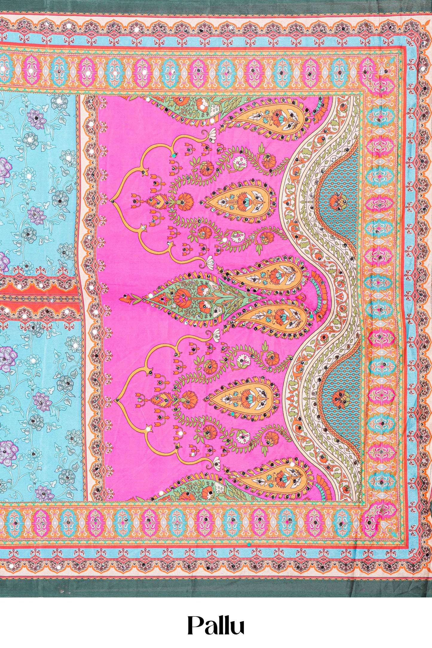 Rajasthani Mirror Work Sarees