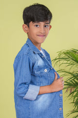 Boy's Denim Co-ord Set