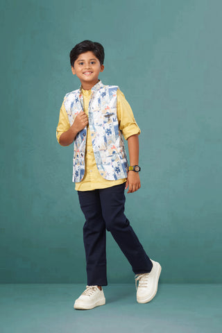 BOYS COAT DIGITAL PRINT Image 1