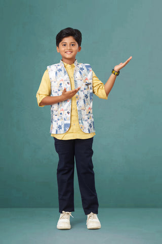 BOYS COAT DIGITAL PRINT Image 2