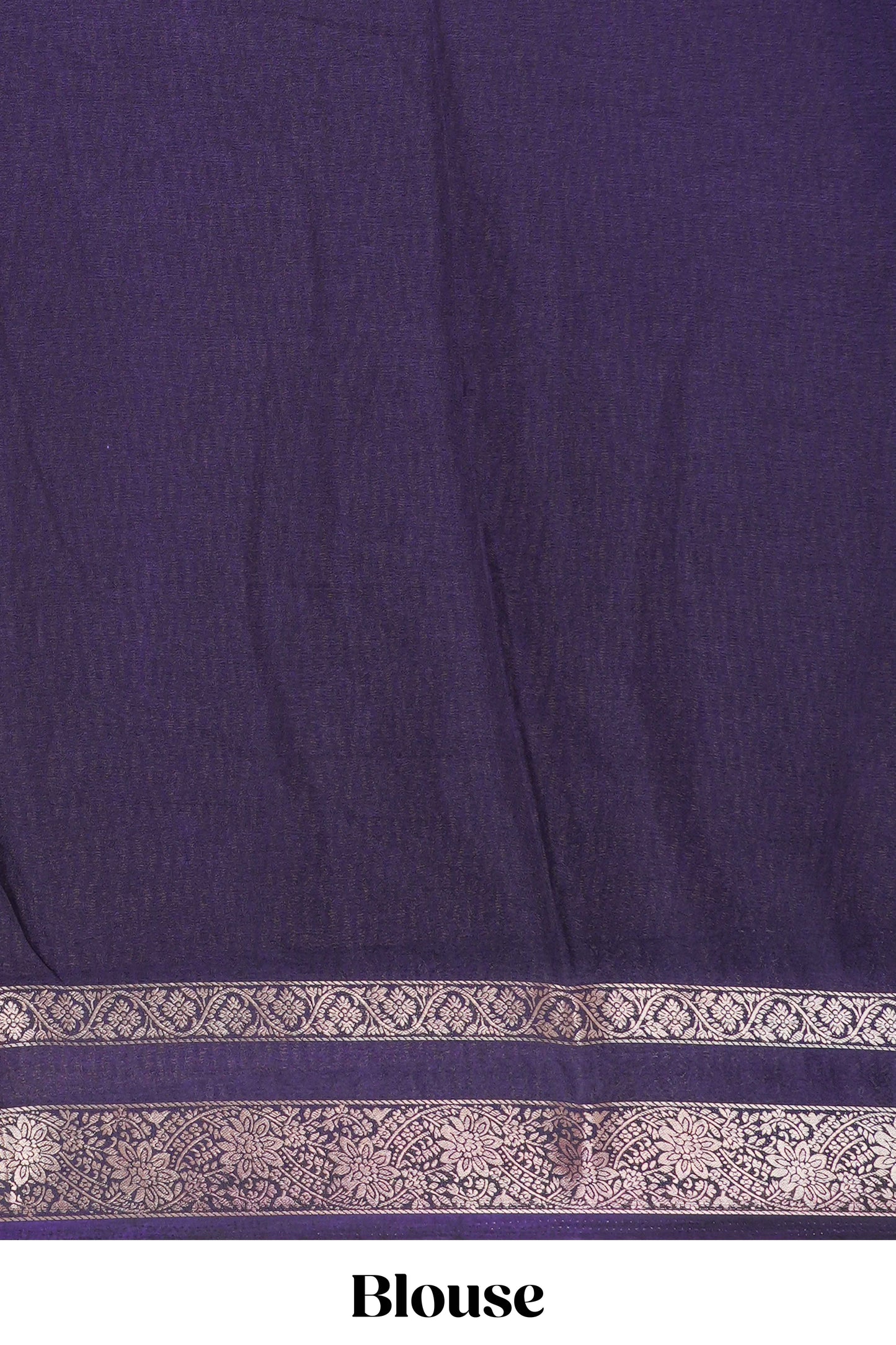 Semi Chiffon Saree All Over Moon Design And Retta Petta Border