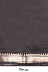 Maroon Semi Art Silk Saree All Over Zari Butta And Border Are Highlight Contrast Color With Zari Woven Elephant, Peacock Motifs With Golden Zari Weaving Pallu