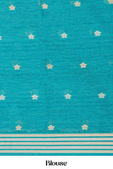 Munga Cotton All Over Zari Weaving With Zari Border