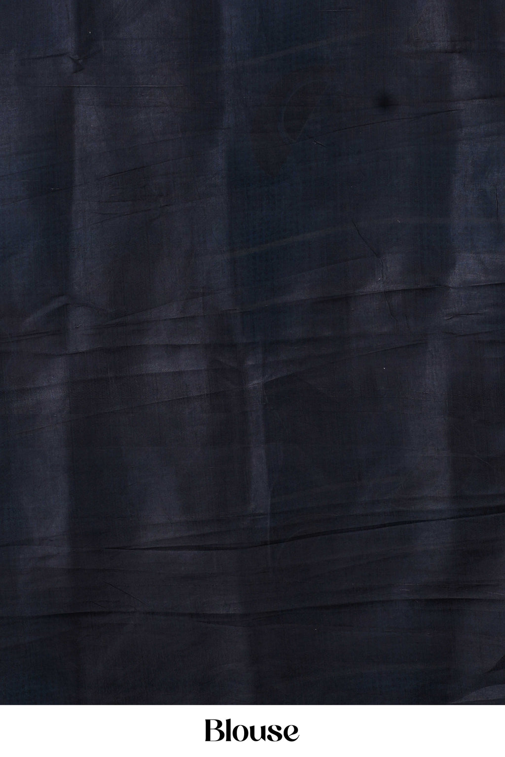 Turquoise Blue and Black Pure Tussar Silk Saree with Digital Abstract Print and Grey Contrast Pallu