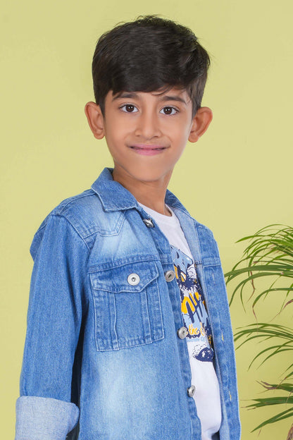 Boy's Denim Co-ord Set