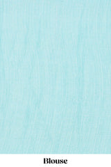 Green Brasso Saree Foil Printed Across The Body And Floral Motifs Pallu