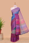 Linen saree