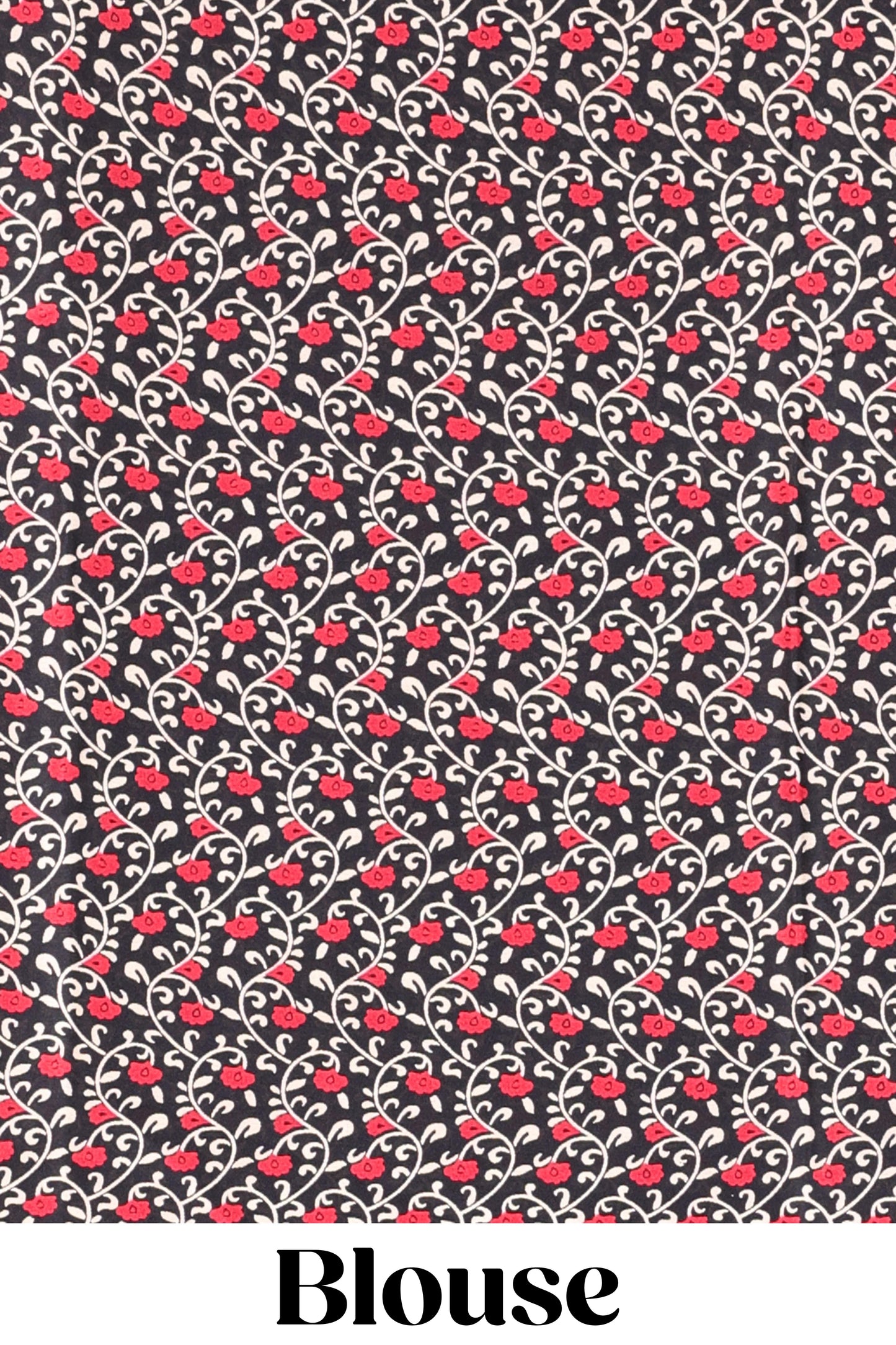 Black color satin ajrakh modal printed saree with plain border and kalamkari print pallu