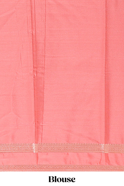 brown art mysore silk saree with retta petta contrast border and rich pallu with plain blouse