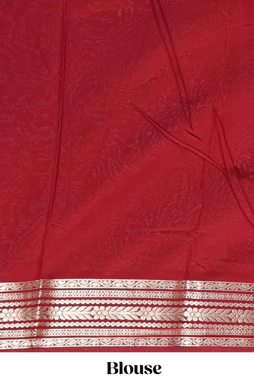 Orange plain design art mysore silk saree with contrast zari border and blouse