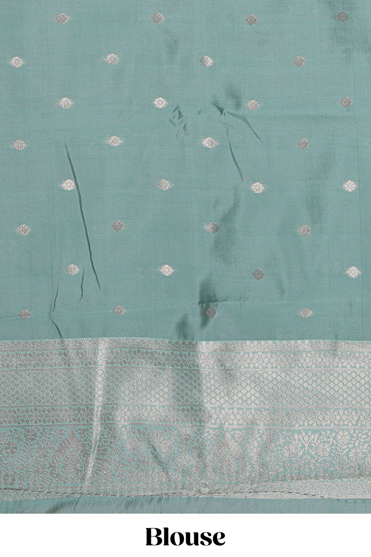 Orange striped floral design art silk saree with contrast zari border and zari motifs blouse