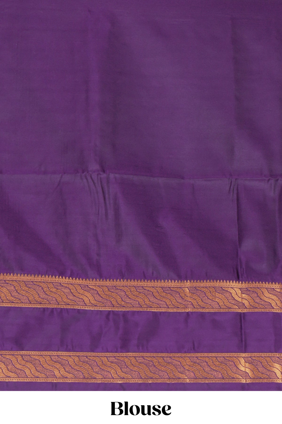 Turquoise green striped zari design art silk saree with contrast zari border and blouse