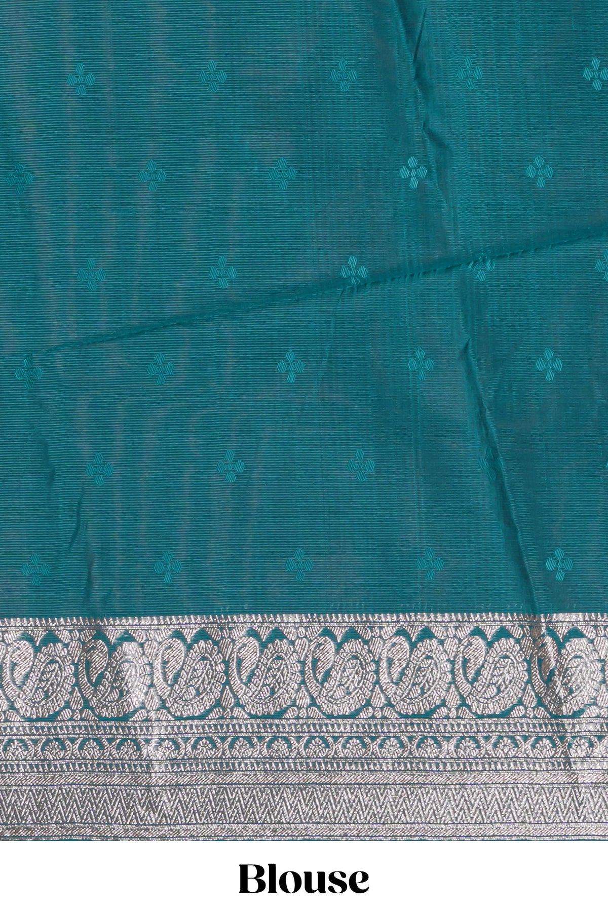 Purple floral motifs design art silk saree with self traditional palak design border and contrast blouse