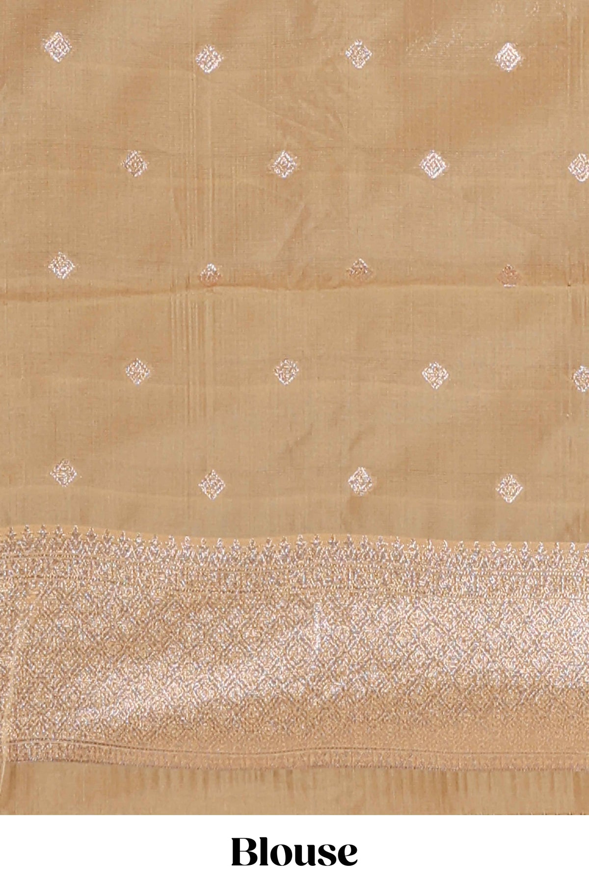 Green floral design art silk saree with contrast zari border and motifs blouse