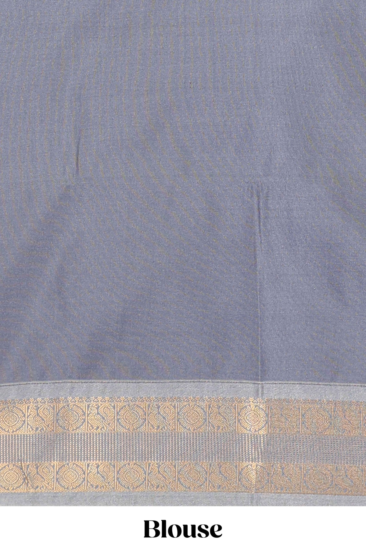 Yellow checked art silk saree with contrast zari border and blouse