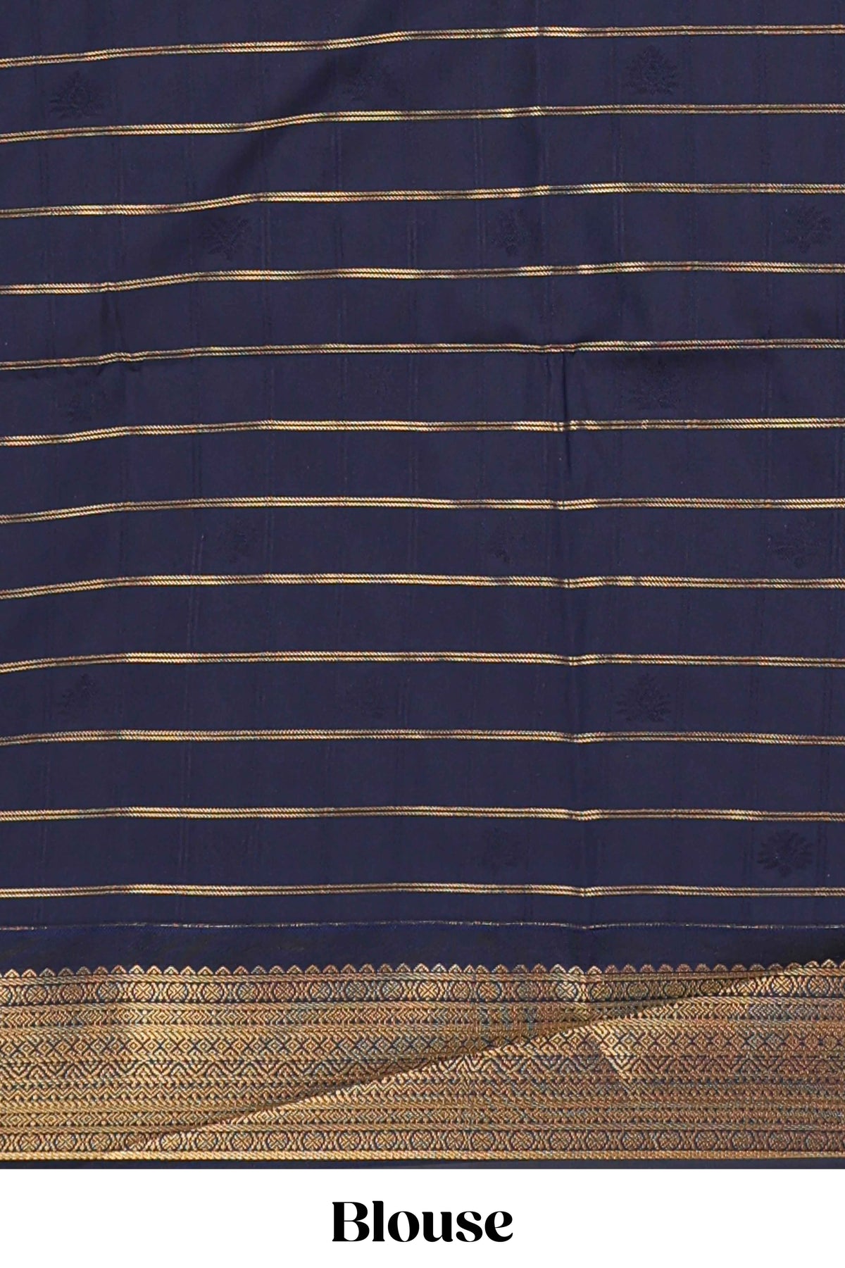 Pink checked art silk saree with contrast zari border and blouse