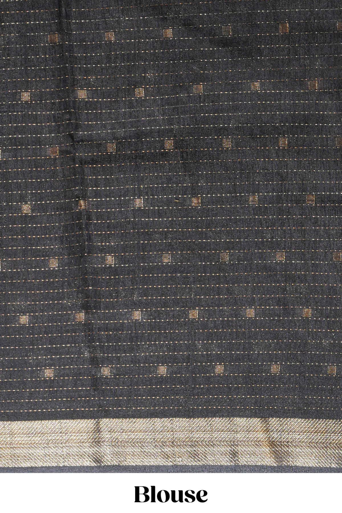 Elegant Grey Assam Silk saree with floral vine motifs detailed woven patterns contrast  pallu and zari border alond with contrast blouse