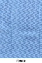 Light blue bandhani  assam silk saree with  zari border and matching blouse