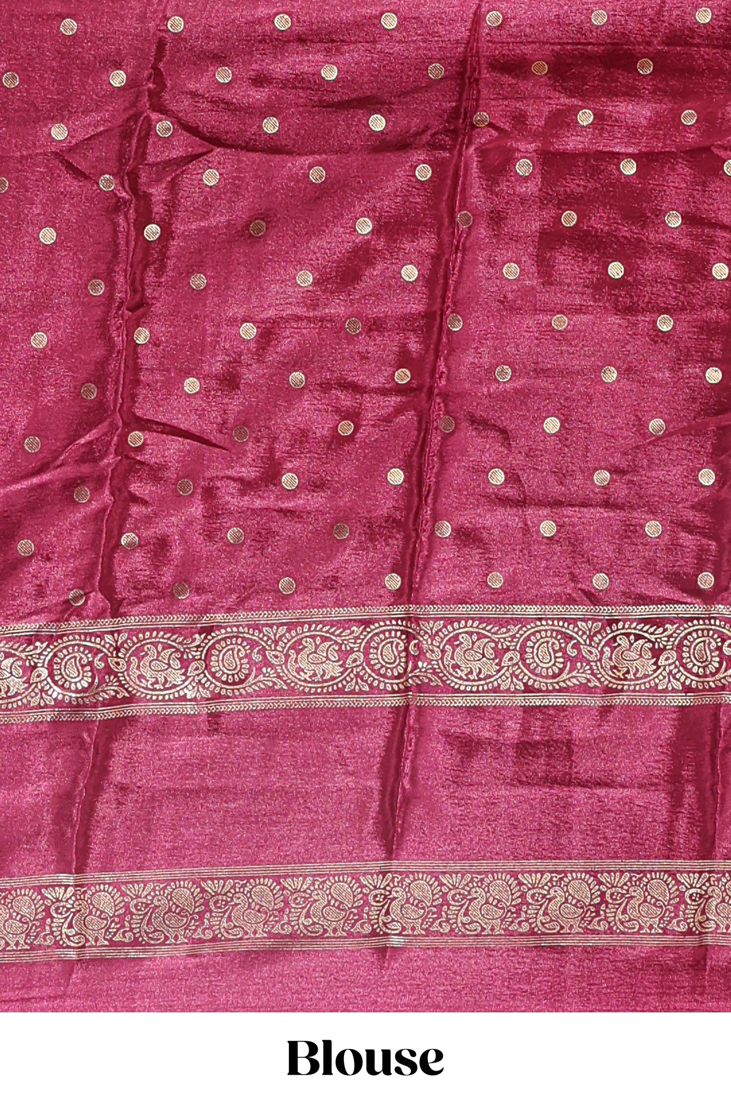 Orange zari butta semi soft silk saree with contrast bentex border and zari striped pallu