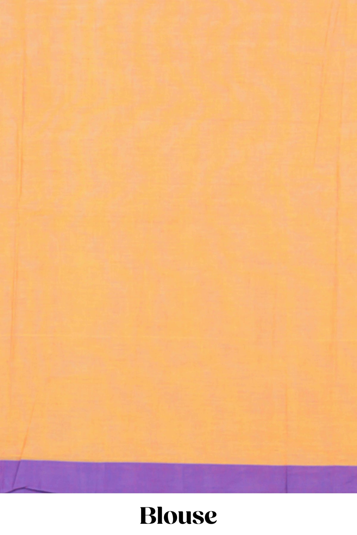 Orange colour chettinad cotton saree all over thread butta with contrast border and embroidered pallu along with blouse piece