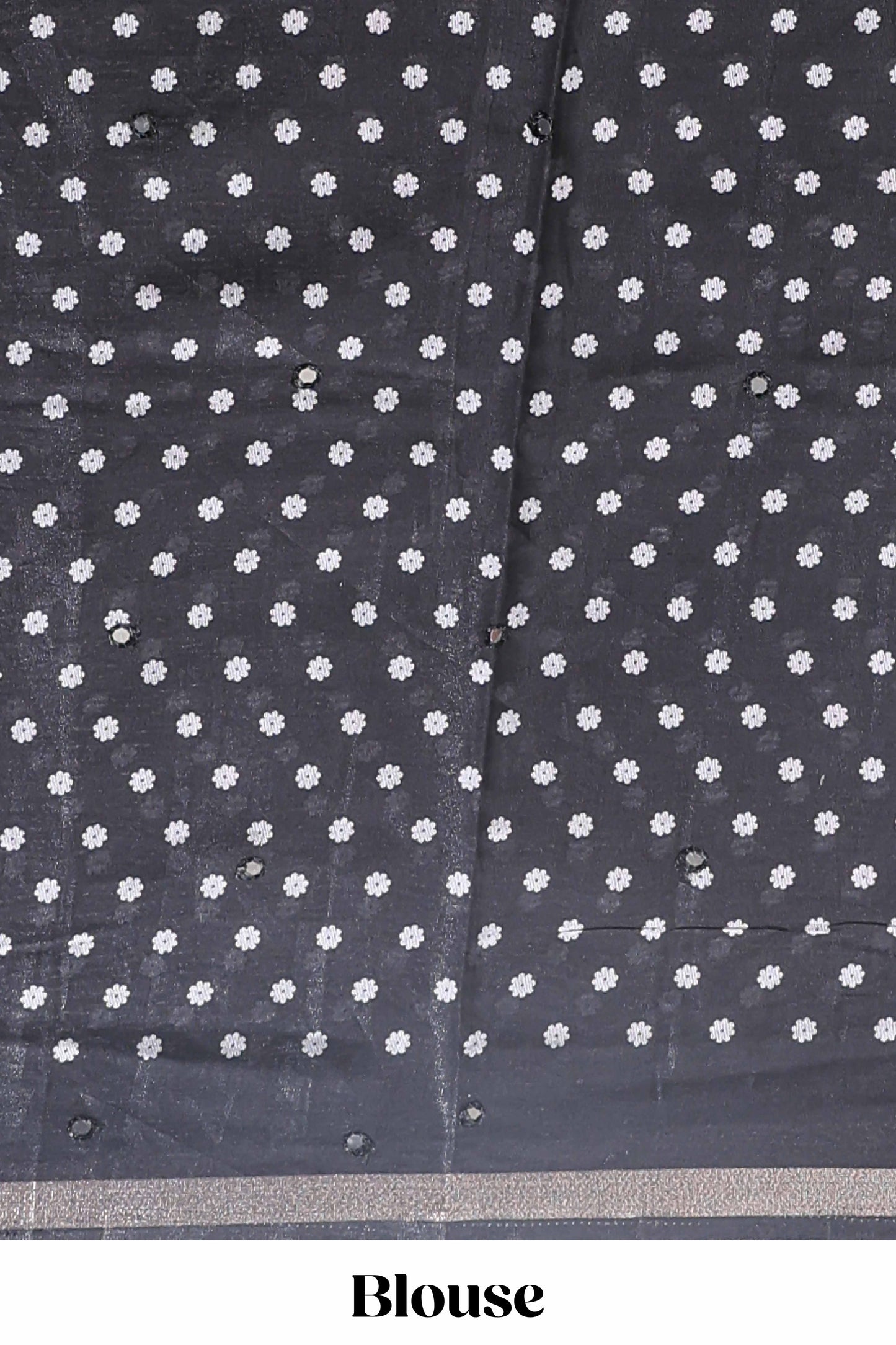 Red kalamkari style chanderi cotton saree with contrast border and blouse