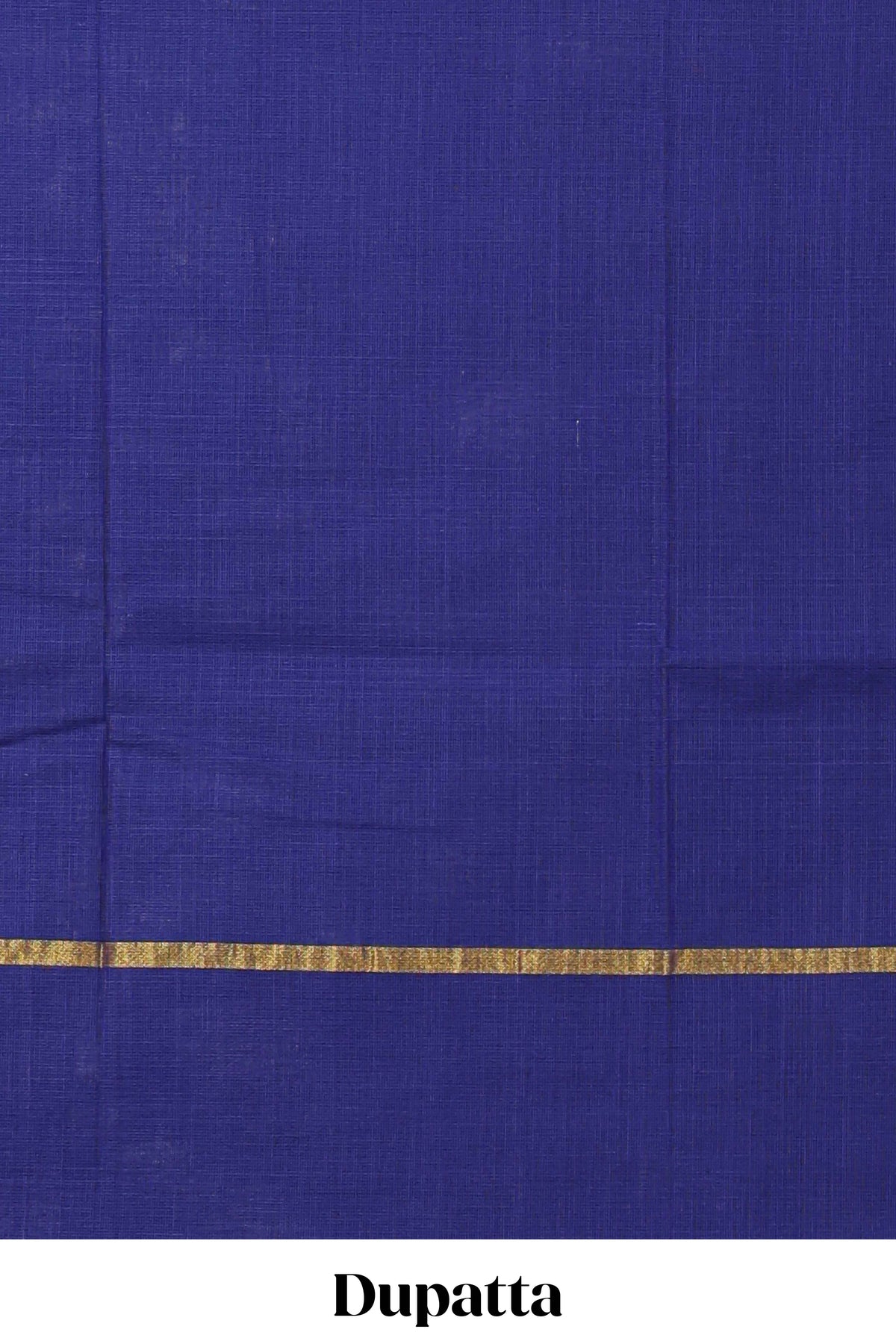 Purple micro butta prints cotton chudidhar material with zari border and contrast pant & dupatta