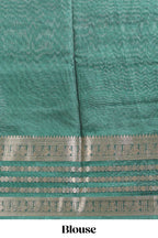Lemon yellow unique buttas dola silk saree with contrast zari border and blouse