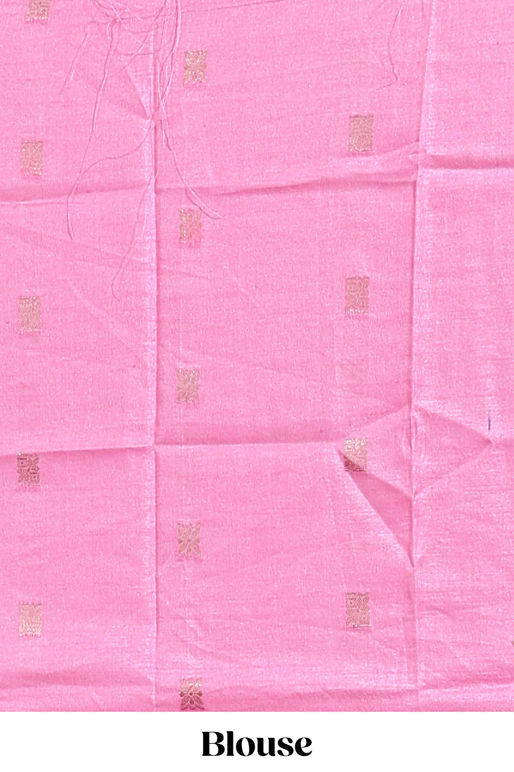Violet zari striped motifs dola silk saree with contrast pink border and zari motifs blouse