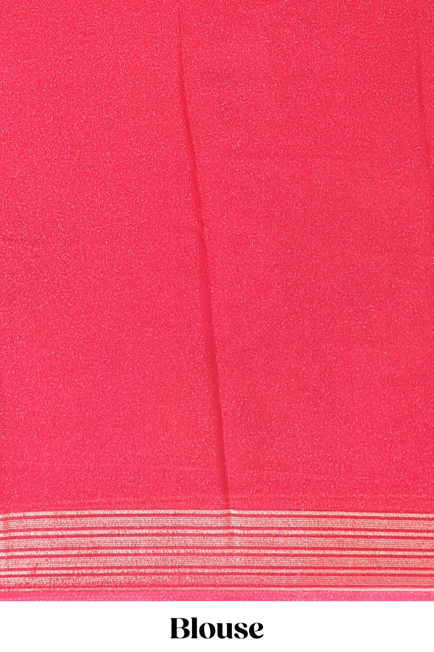 Pink floral design georgette saree with self border and matching blouse
