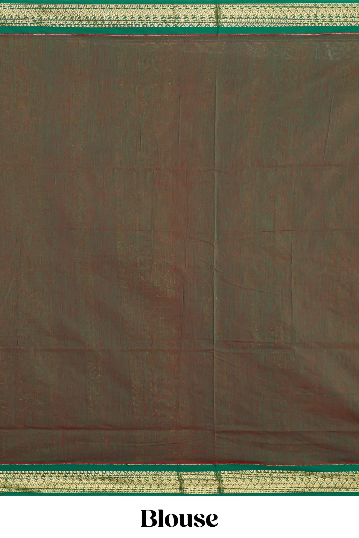 Peach bird motifs design kalyani cotton saree with contrast border and zari striped pallu