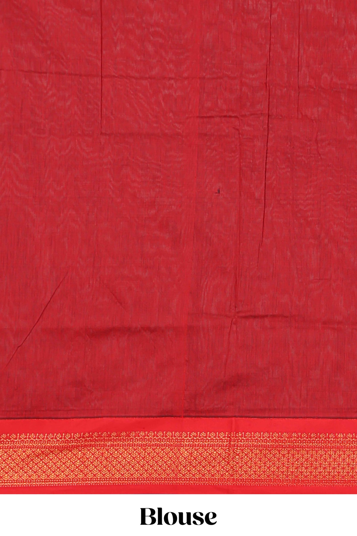 Golden mustard floral motifs design kalyani cotton saree with contrast border and blouse