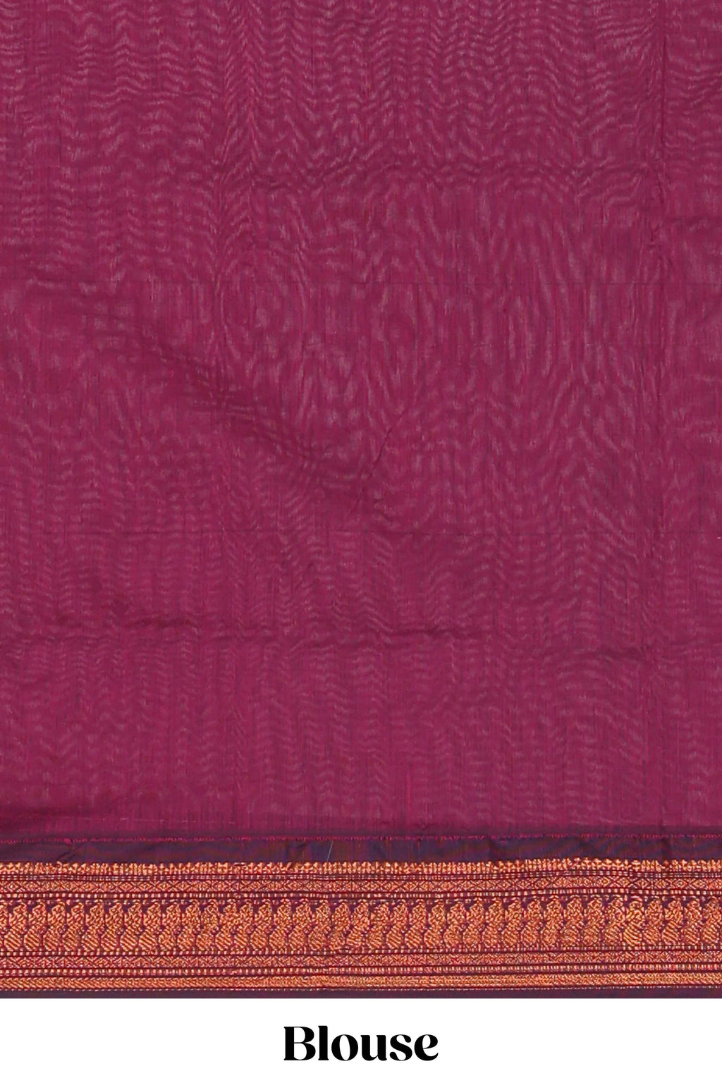 Green floral motifs design kalyani cotton saree with contrast border and blouse