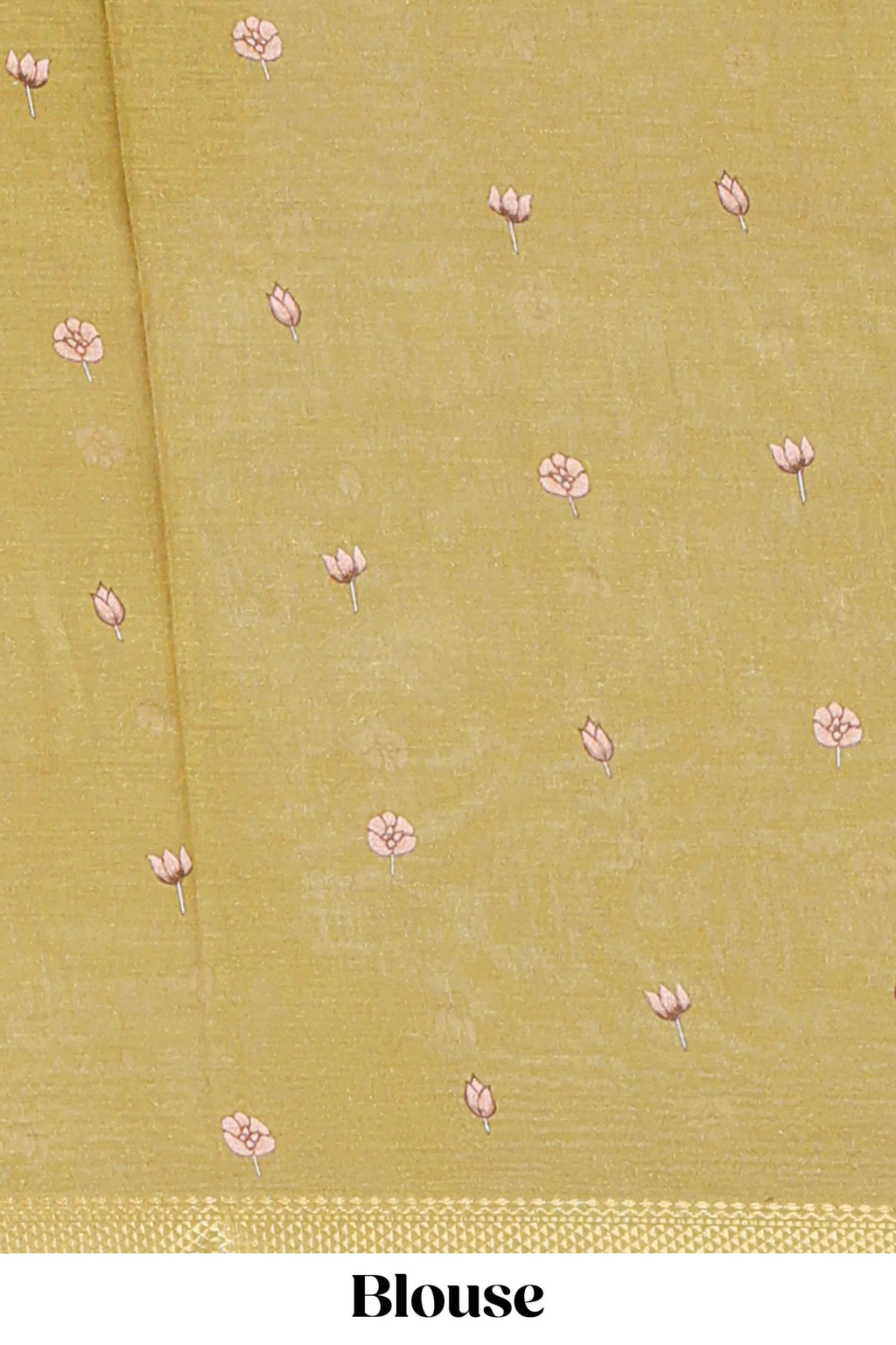 Brown mythological & traditional motifs kalamkari cotton saree with contrast zari border and motifs blouse