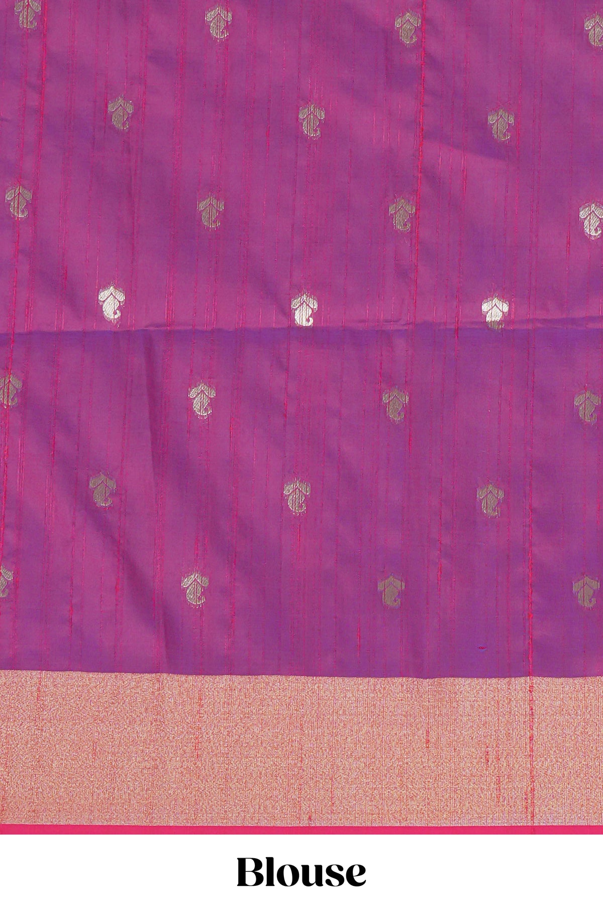 Green geometric motifs zari design kathan silk saree with contrast zari borders and motifs blouse