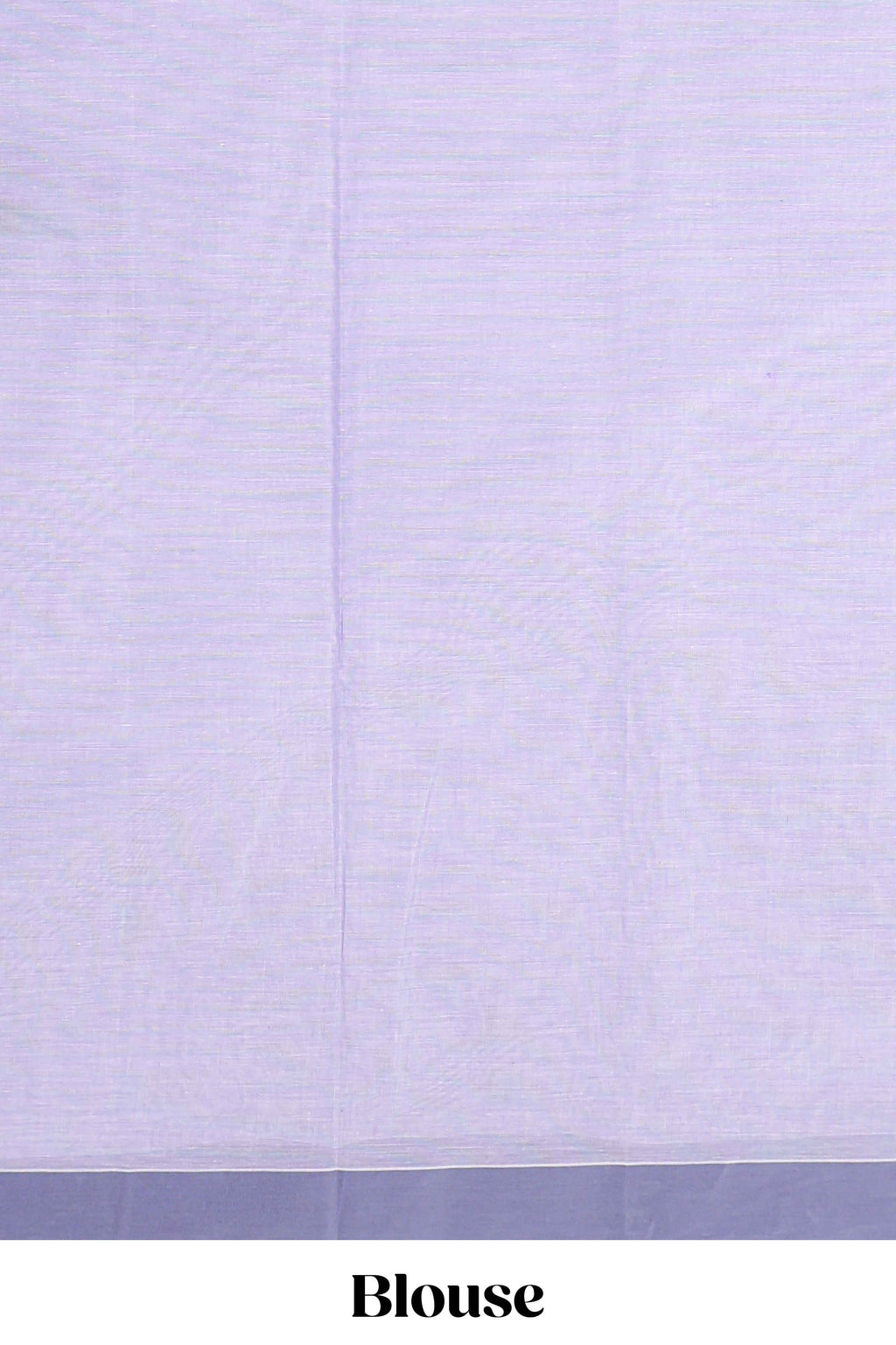 Lavender striped kovai cotton saree with contrast border and matching blouse