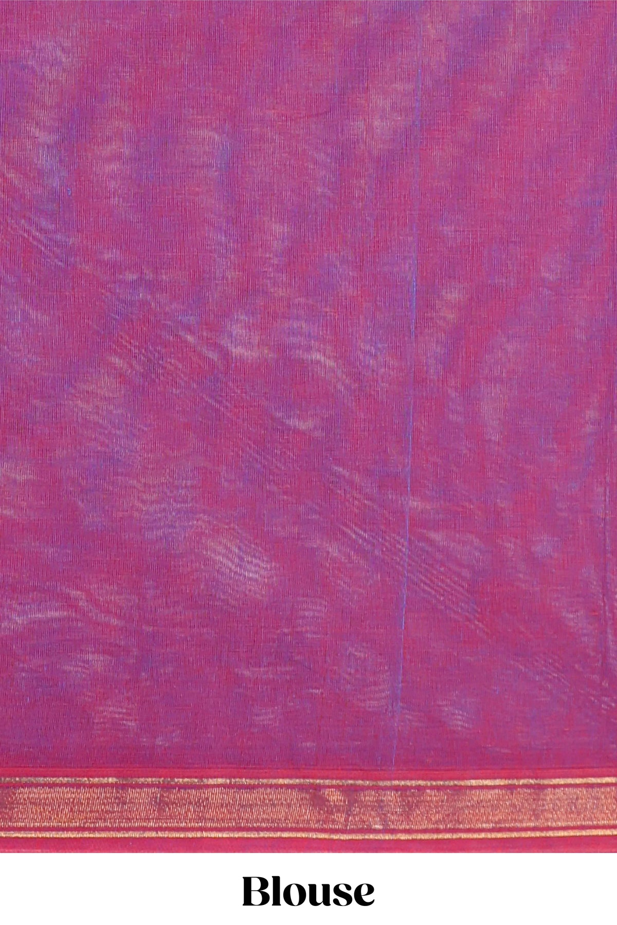Rich magenta butta designed kovai cotton saree with self border and matching blouse