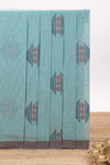 Blue geometric designed kovai cotton saree with contrast border and matching blouse
