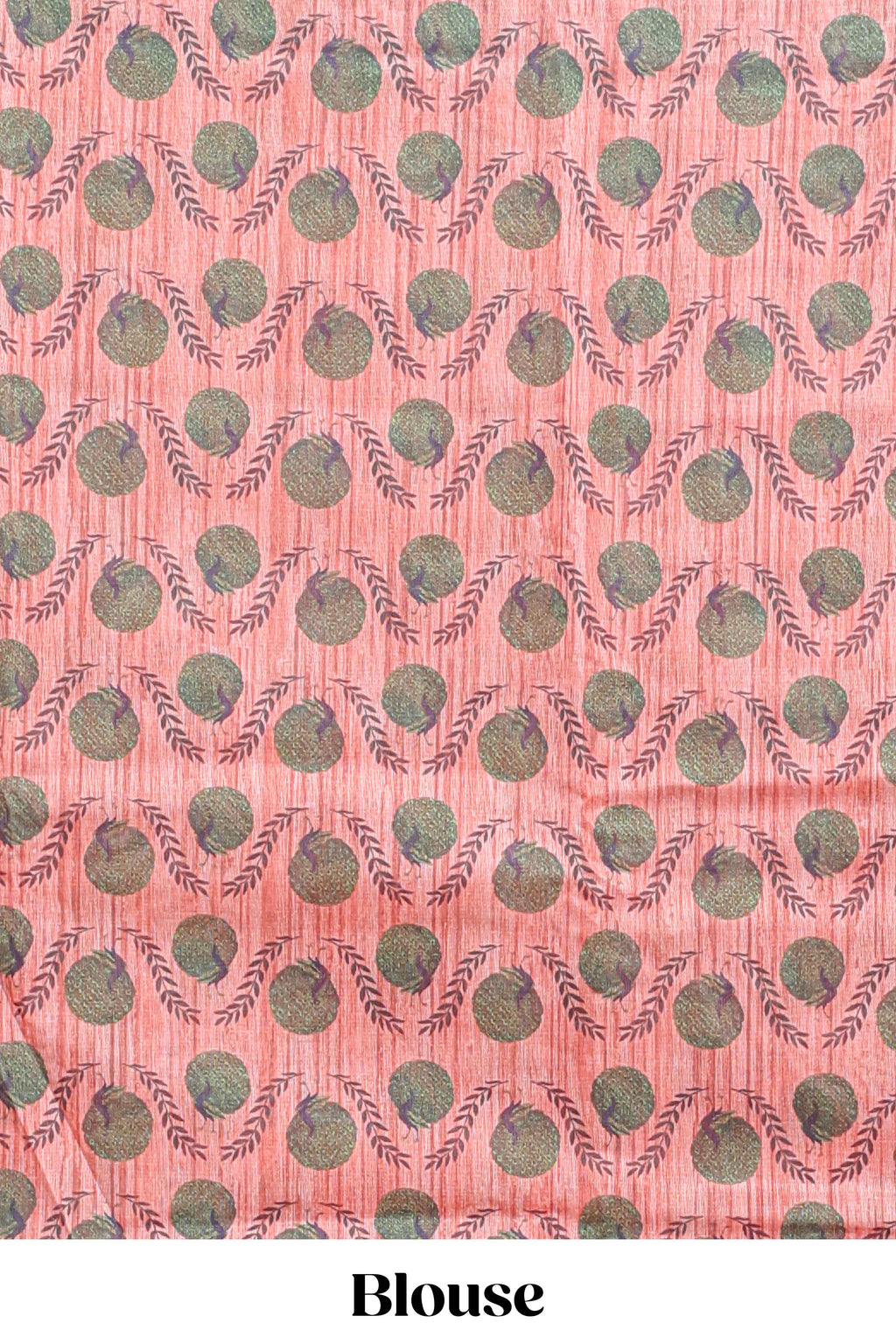 Orange striped digital print linen cotton saree with contrast border and floral design pallu