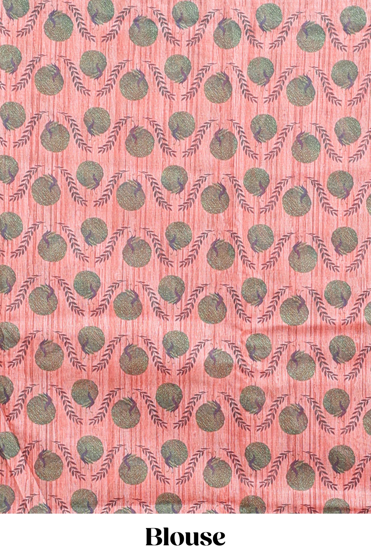 Orange striped digital print linen cotton saree with contrast border and floral design pallu