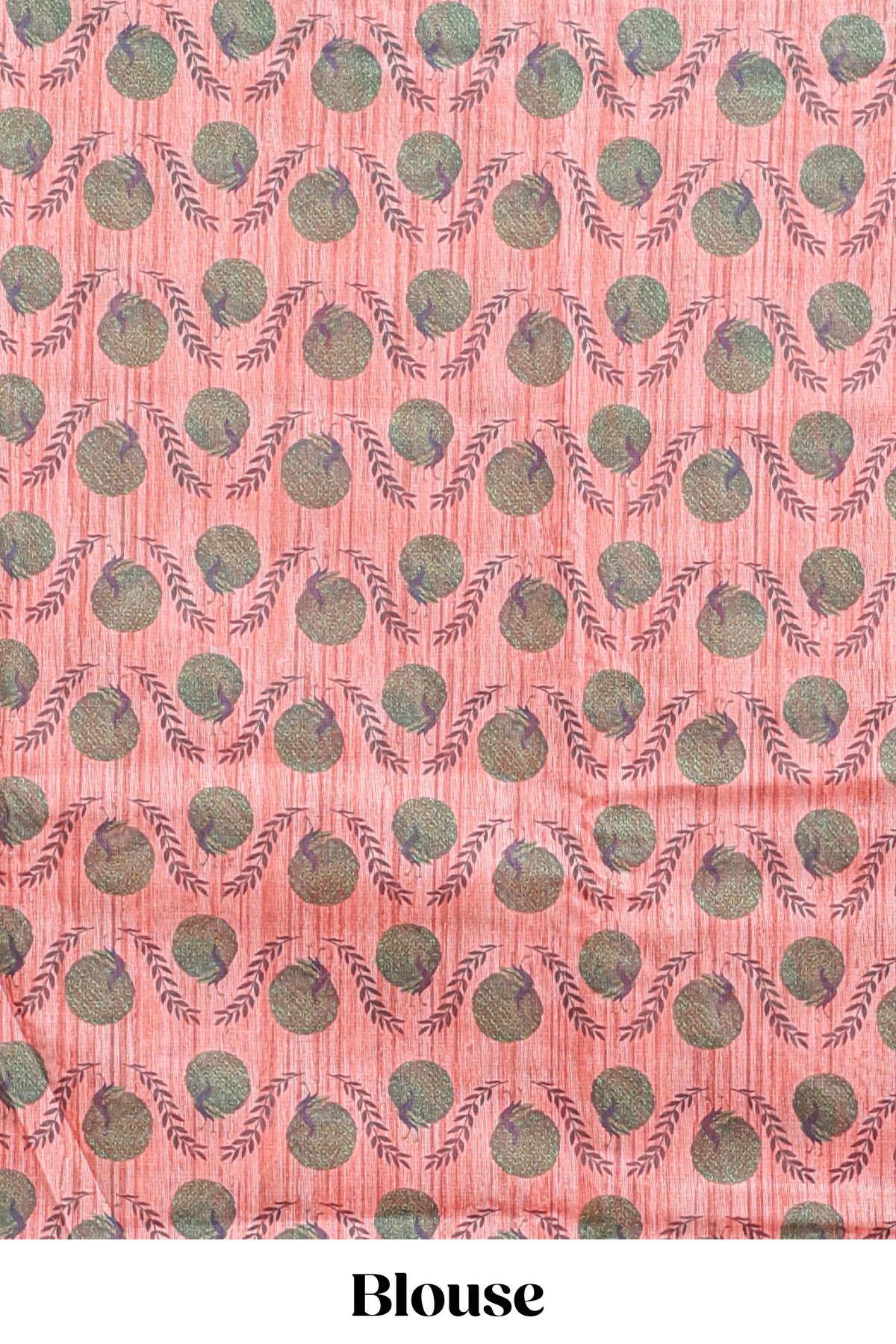 Orange striped digital print linen cotton saree with contrast border and floral design pallu