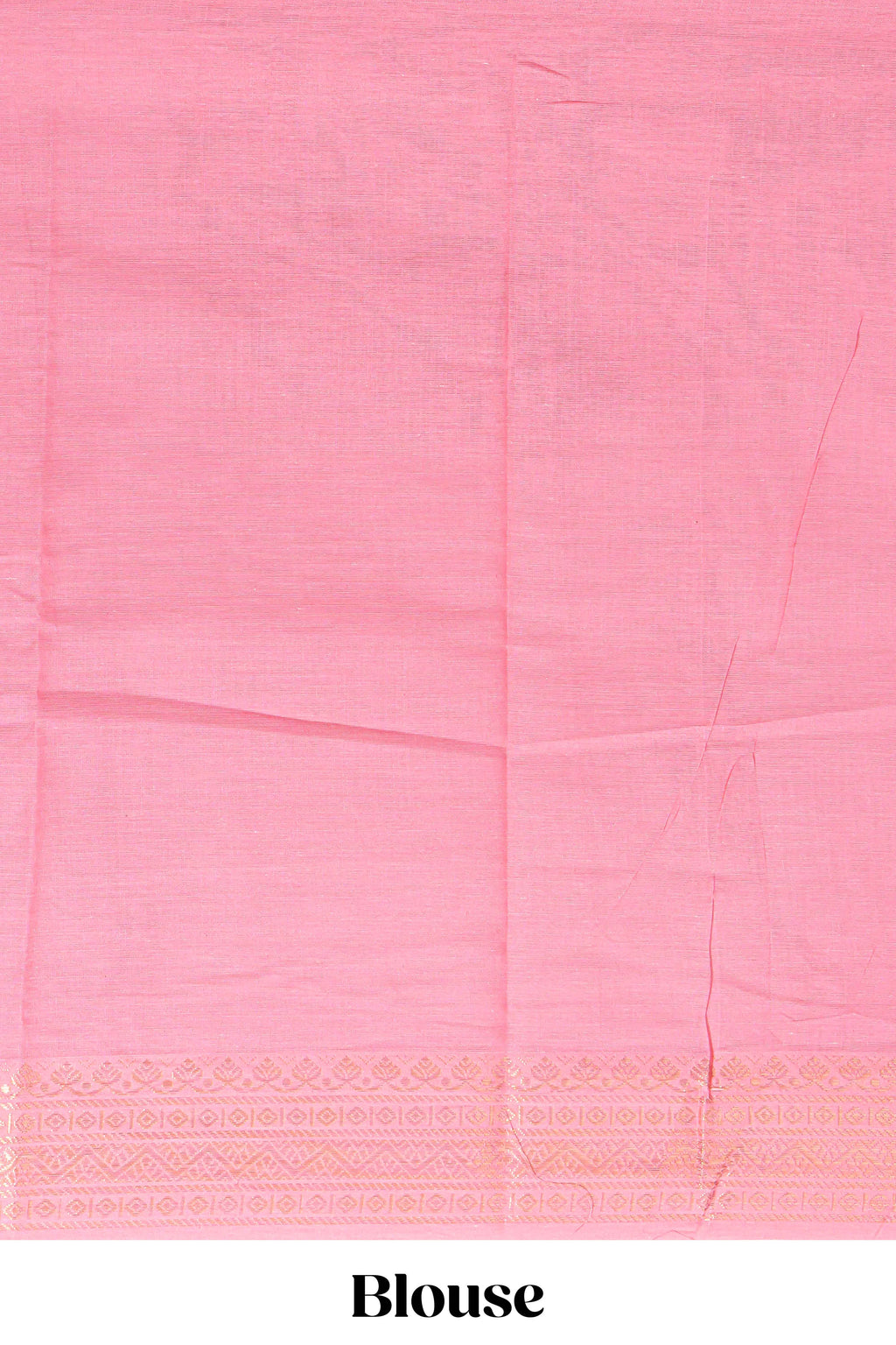 Linen saree with a pink colour  featuring floral patterns with a contrast  floral printed pallu and zari border with tassel along with contrast blouse