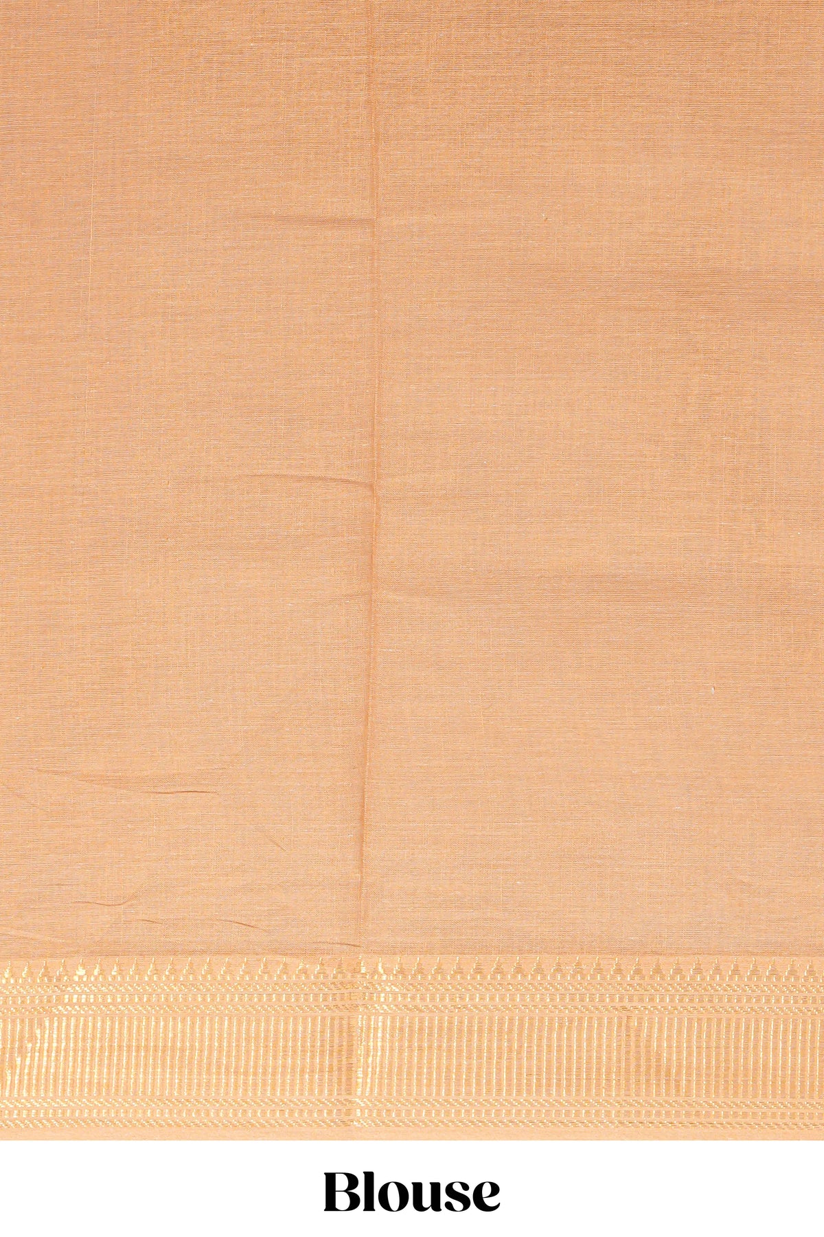 Linen saree with a orange colour  featuring floral patterns with a contrast  floral printed pallu and zari border with tassel along with contrast blouse